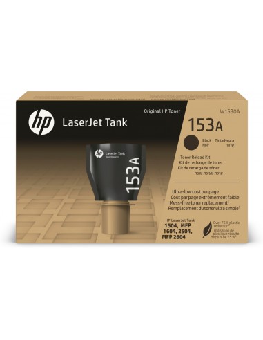 HP Kit de recarga de tóner Original 153A LaserJet Tank negro