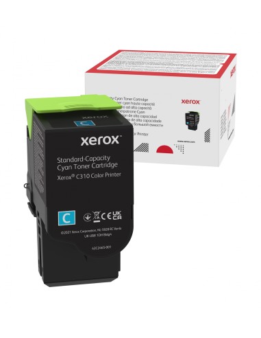Xerox C310/C315 Cartucho de tóner cian de capacidad estándar (2000 páginas)