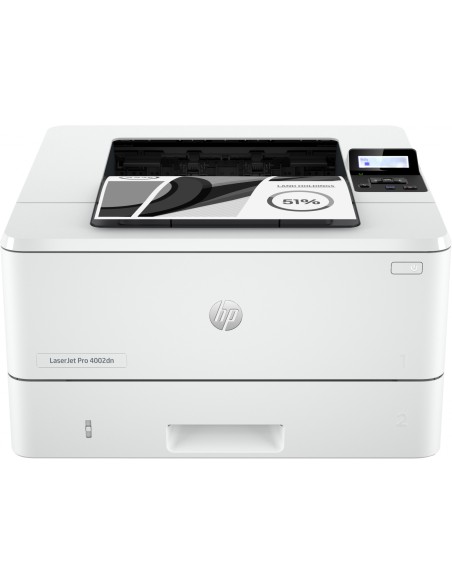 HP LaserJet Pro Impresora 4002dn, Estampado, Impresión a doble cara Velocidades rápidas de salida de la primera página Energétic