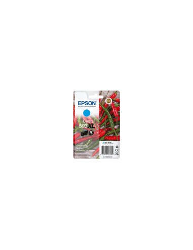 Epson 503XL cartucho de tinta 1 pieza(s) Compatible Alto rendimiento (XL) Cian