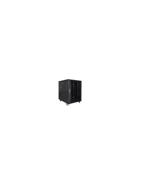 Lanberg FF01-6815-12B armario rack 15U Rack o bastidor independiente Negro