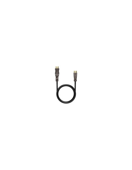 AISENS Cable Hdmi V2.1 AOC Desmontable Ultra Alta Velocidad / Hec 8K@60Hz 4K@120Hz 4:4:4 48Gbps, A/M-D/A/M, Negro, 40M