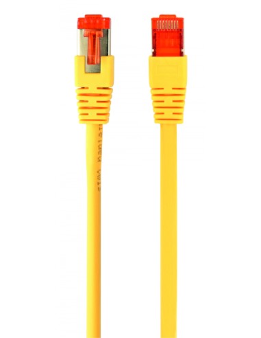 Gembird PP6A-LSZHCU-Y-10M cable de red Amarillo Cat6a S/FTP (S-STP)