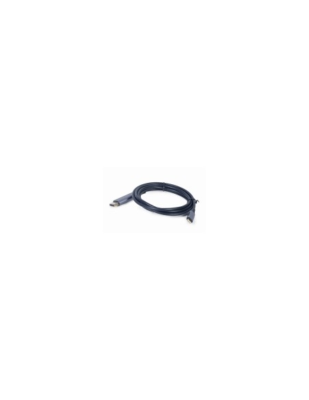 Gembird CC-USB3C-DPF-01-6 adaptador de cable de vÍ­deo 1,8 m USB Tipo C DisplayPort Negro, Gris