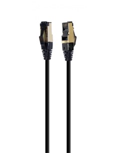 Gembird PP8-LSZHCU-BK-1.5M cable de red Negro 1,5 m Cat8 S/FTP (S-STP)