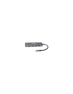 D-Link DUB-2327 base para portátil y replicador de puertos Alámbrico USB Tipo C Gris 2