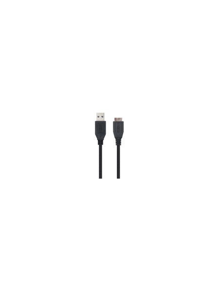 Nanocable CABLE USB 3.0, TIPO A/M-MICRO B/M, NEGRO, 2.0 M
