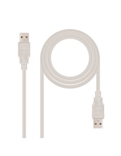 Nanocable CABLE USB 2.0, TIPO A/M-A/M, 2.0 M