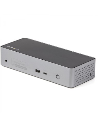 StarTech.com Mini Docking Station USB-C - Replicador de Puertos para 4 Monitores DisplayPort y HDMI 4K 60Hz - con PD de 100W - H