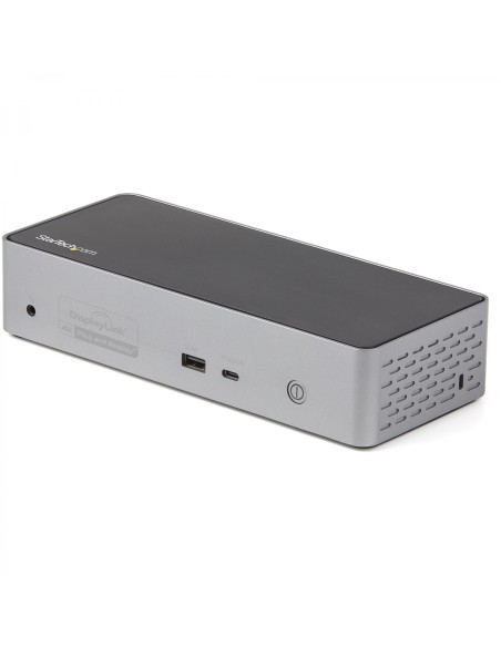 StarTech.com Mini Docking Station USB-C - Replicador de Puertos para 4 Monitores DisplayPort y HDMI 4K 60Hz - con PD de 100W - H
