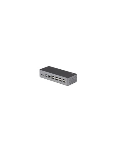 StarTech.com Mini Docking Station USB-C - Replicador de Puertos para 4 Monitores DisplayPort y HDMI 4K 60Hz - con PD de 100W - H