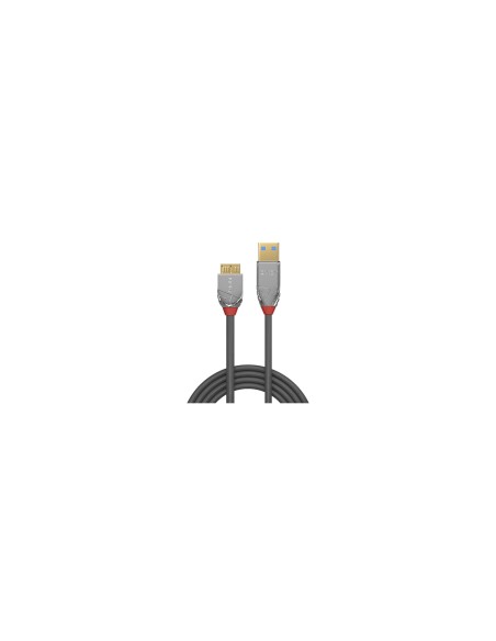 Lindy 36656 cable USB 0,5 m USB 3.2 Gen 1 (3.1 Gen 1) USB A Micro-USB B Gris