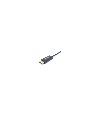 Equip 133426 adaptador de cable de vÍ­deo 1 m USB Tipo C DisplayPort Gris