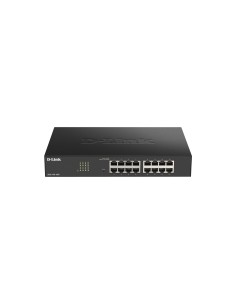 D-Link DGS-1100-16V2 switch Gestionado L2 Gigabit Ethernet (10/100/1000) Negro