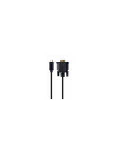 Gembird A-CM-VGAM-01 Adaptador gráfico USB 1920 x 1080 Pixeles Negro