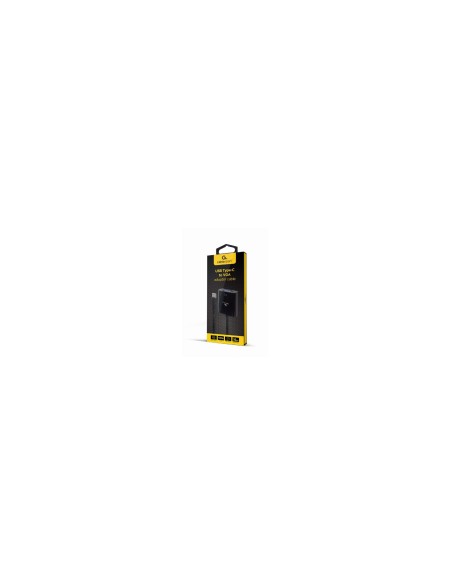 Gembird A-CM-VGAF-01 Adaptador gráfico USB 1920 x 1080 Pixeles Negro