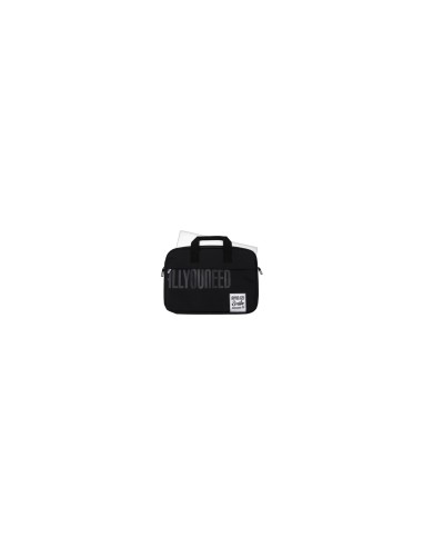 Smile Akira maletines para portátil 39,6 cm (15.6") MaletÍ­n Toploader Negro