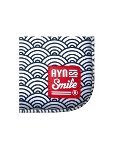 Funda Sleeve para Portátil de 13 y 14 pulgadas Smile Kimono de Neopreno estampado Japonés Seigaiha 2