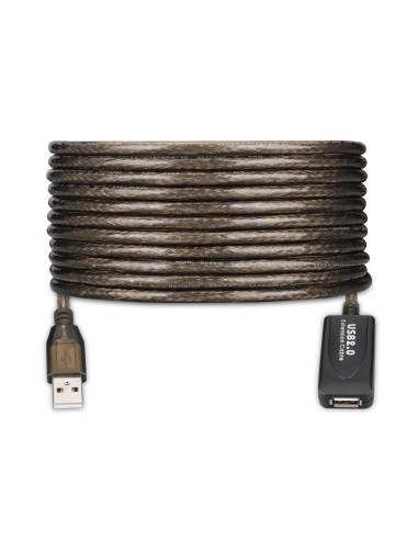 Ewent EW1023 cable USB 20 m USB 2.0 USB A Negro
