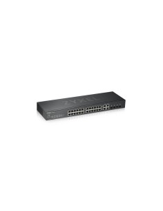 Zyxel GS1920-24V2 Gestionado Gigabit Ethernet (10/100/1000) Negro
