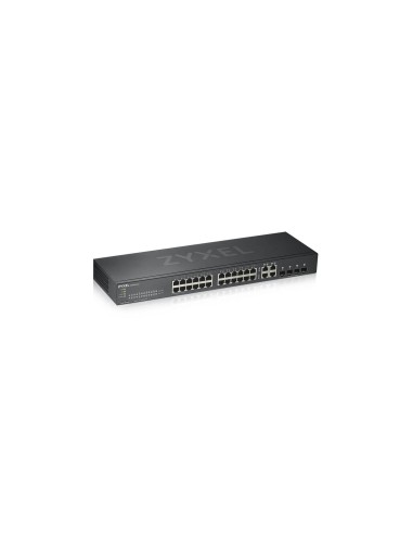 Zyxel GS1920-24V2 Gestionado Gigabit Ethernet (10/100/1000) Negro