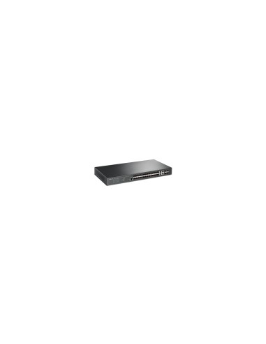 TP-Link TL-SG3428XF switch Gestionado L2+ Ninguno 1U Negro