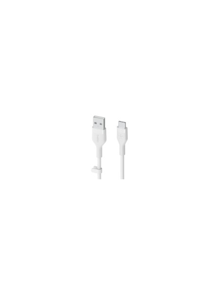 Belkin BOOSTâ??CHARGE Flex cable USB 2 m USB 2.0 USB C Blanco