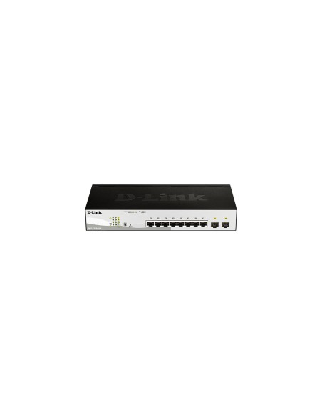SWITCH D-LINK DGS-1210-10P/E 8PTOS RJ45 + 2 SFP 10/100/1000