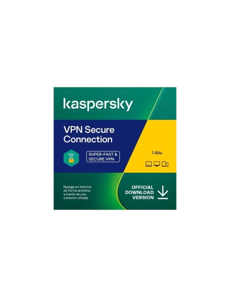 Kaspersky VPN Secure Connection/ 3 Dispositivos/ 1 Año