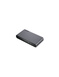 Lenovo 40B30090EU base para portátil y replicador de puertos 2 x USB 3.2 Gen 2 (3.1 Gen 2) Type-C Gris