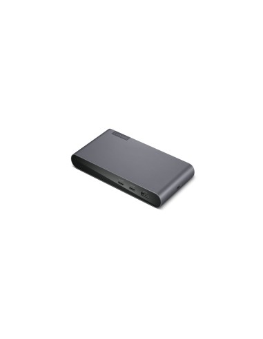 Lenovo 40B30090EU base para portátil y replicador de puertos 2 x USB 3.2 Gen 2 (3.1 Gen 2) Type-C Gris