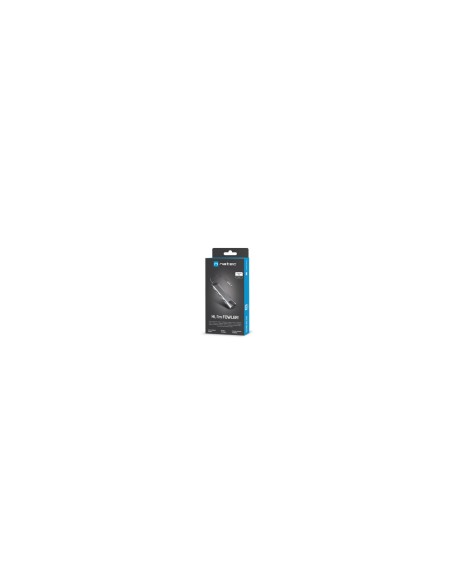 NATEC Fowler Go USB 3.2 Gen 1 (3.1 Gen 1) Type-C 5000 Mbit/s Acero inoxidable