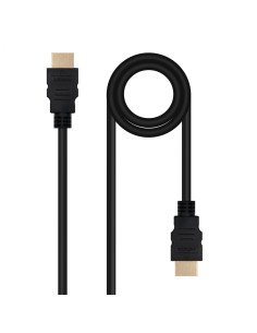Nanocable Cable HDMI V2.0 4K@60Hz 18Gbps A/M-A/M, 1.5 m, Negro