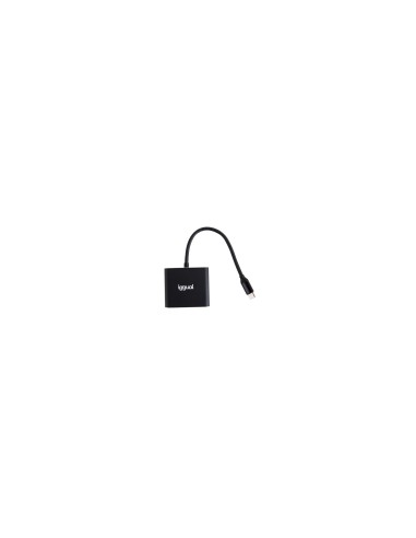 iggual Hub tipo C 3 en 1 HDMI USB3.0