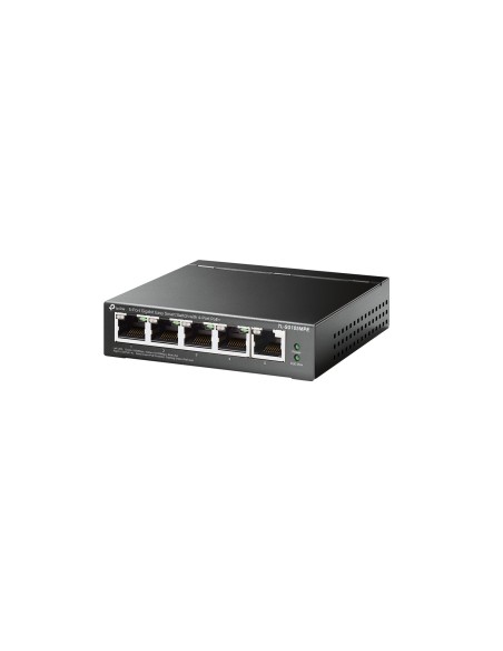 TP-Link TL-SG105MPE switch L2 Gigabit Ethernet (10/100/1000) EnergÍ­a sobre Ethernet (PoE) Negro