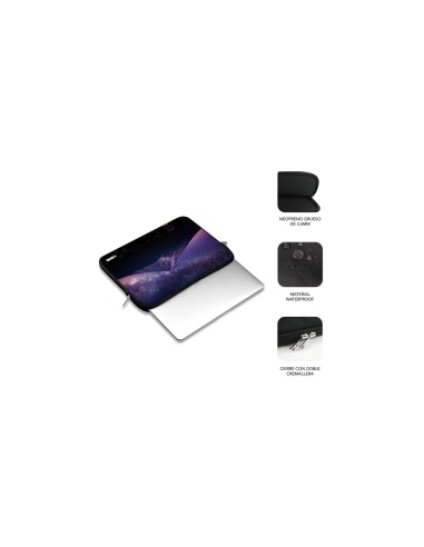 Funda Subblim Trendy Sleeve Neo Mountain para Portátiles hasta 14"