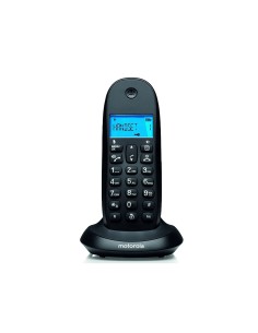 TELEFONO FIJO INALAMBRICO MOTOROLA C1001 CB+ NEGRO
