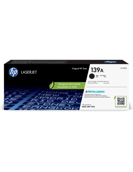 HP LaserJet Cartucho de Tóner Original 139A negro