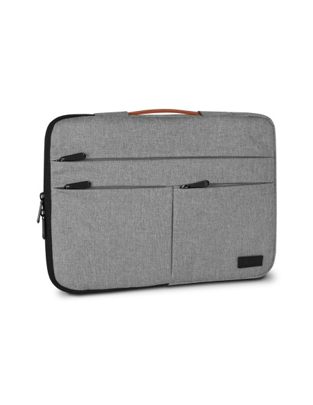 SUBBLIM Funda Air Padding 360 Sleeve 15,6" Light Grey