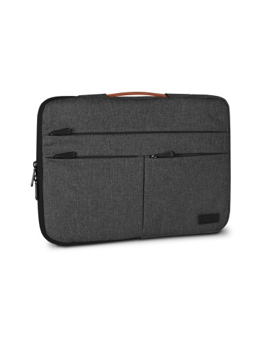SUBBLIM Funda Air Padding 360 Sleeve 15,6" Dark Grey