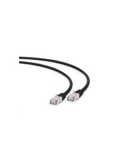 Gembird PP6A-LSZHCU-BK-0.25M cable de red Negro 0,25 m Cat6a S/FTP (S-STP)