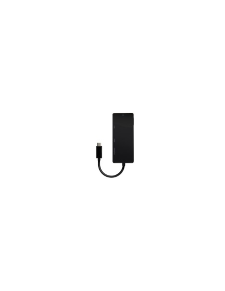 AISENS Conversor USB-C A DP/DVI/HDMI/VGA, USB-C/M-DP/H-DVI/H-HDMI/H-Vga/H, Negro, 15cm