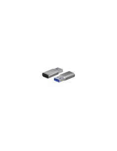 AISENS Mini Adaptador USB 3.2 Gen2 / USB 2.0 3A, Tipo USB-C/H-A/M, Gris 2