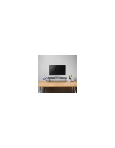 Ewent EW1546 soporte para monitor 86,4 cm (34") Negro Escritorio