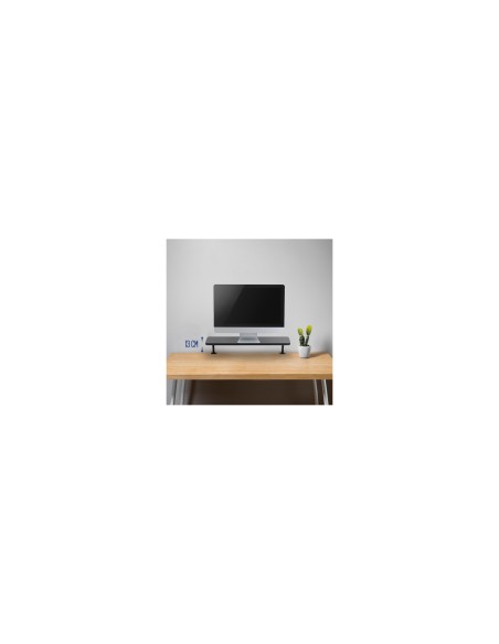 Ewent EW1546 soporte para monitor 86,4 cm (34") Negro Escritorio