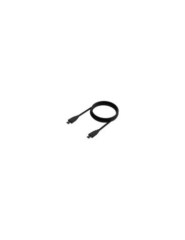 AISENS Cable USB 3.2 Gen2x2 20Gbps 8k@30Hz 5A 100W E-Marker, Tipo USB-C/M-USB-C/M, Negro, 1.0m