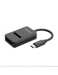 AISENS USB-C Dock M.2 (NGFF) ASUC-M2D011-BK SATA/NVMe A USB3.1 Gen2, Negra