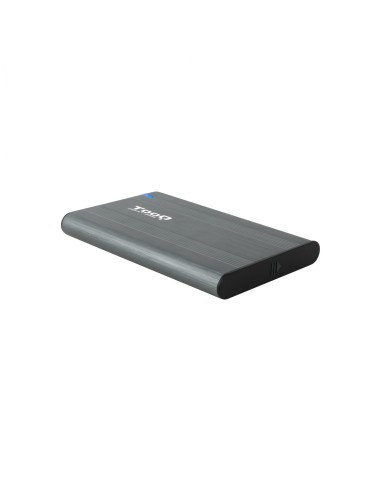TooQ Caja Externa para Discos de 2,5â? HDD/SSD, Gris