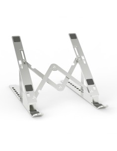 AISENS Soporte de Sobremesa Ajustable para Portatil / Tablet, Plata