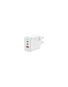 AISENS Cargador Gan 65W, 2xUSB-C PD3.0 QC4.0, 1xUSB-A QC3.0, Blanco 2